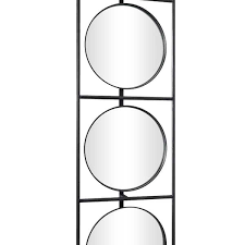 Wall Mirror With Grid Frame 042336