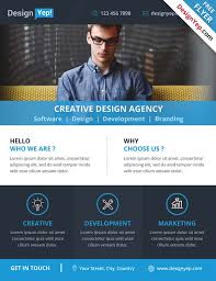 Download Corporate Business Agency Free Psd Flyer Template Free