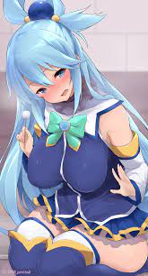 Aqua (KonoSuba) :: Large Breasts (Anime) :: jampen :: KonoSuba :: Anime  Artist (Аниме арт, Аниме-арт) :: artist :: Anime (Аниме) / картинки, гифки,  прикольные комиксы, интересные статьи по теме.