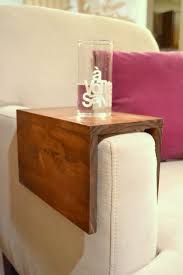 diy sofa armrest tray table