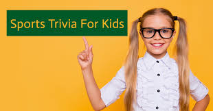 Get tips on everything from finding the best sport for your kids to preventing and handling injuries. Sports Trivia For Kids Quiz Quizony Com