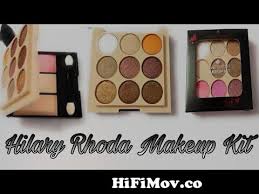 hilary rhoda makeup kit review demo