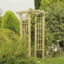 Ryeford Wooden Curved Bow Top Garden
