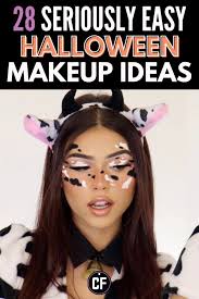 28 easy halloween makeup ideas you can