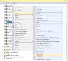 import and export in sql server