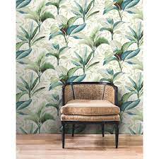 York Wallcoverings Summerhouse Peacock