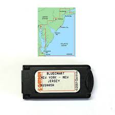 Garmin Bluechart New York New Jersey Mus005r Data Card Marine Chart Ebay