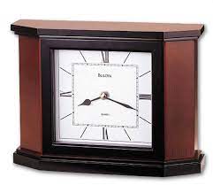 Quite heavy as it is solid. Bulova B1881 Holyoke Mantel Clock The Clock Depot