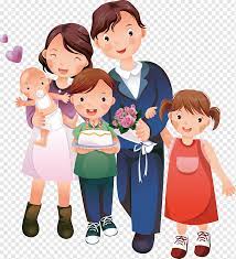 More images for familia feliz caricatura en casa » Familia Feliz Png Imagenes Pngwing