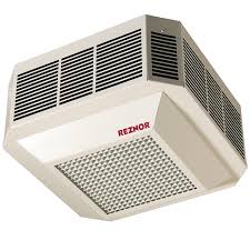Newair hardwired electric garage heater, ceiling mounted with adjustable louvers and tilt head, heats up to 500 sq. Ecs Ceiling Forced Air Diffuser Reznor Hvac