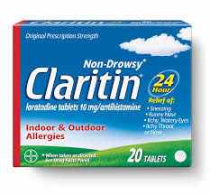 Claritin Tablets 24 Hour Relieve Allergy Symptoms