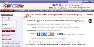 Aging Of The Immune System As A Prognostic Factor For Human