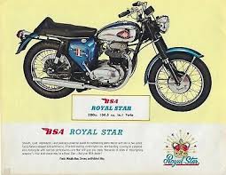 vine 1967 bsa 500 royal star