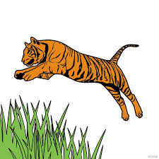 flying tiger clipart in ilrator