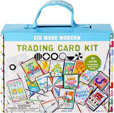 A unique marketing technique for a unique brand custom collector's cards are a unique but effective way to promote your business. Amazon Com Crafts For Kids Kid Made Modern Make Your Own Trading Card Kit Custom Playing Cards For Kids Ages 6 And Up Toys Games
