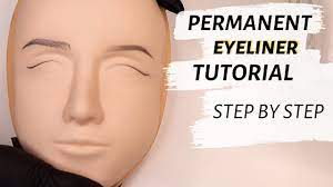 permanent eyeliner tutorial step by
