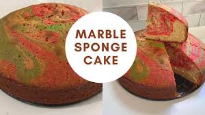 how to make trinidad marble sponge cake