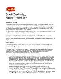 A corporate travel policy template. Company Travel Policy Template Piccomemorial