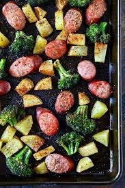 one pan dinner sausage potatoes and