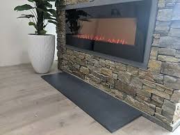 Fireplace Hearth Black Honed Granite