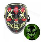 Stitches Scary Led Mask ,halloween Cosplay Costume...