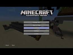 in minecraft ps4 1 14