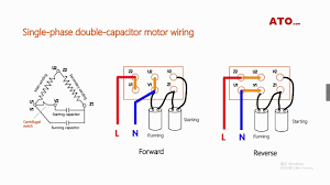 single phase motor forward and reverse