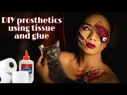 halloween makeup look diy prosthetics