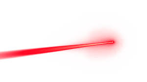 laser pointer beam 54 effect