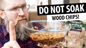 do not soak wood chips for grilling