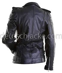 Women S Brando Black Motorcycle Real Leather Jacket
