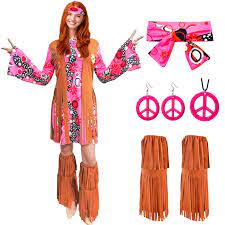 60s 70s hippie costume outfits hippy