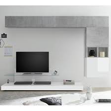 Infra Glass Shelf Tv Stand In White