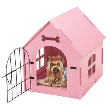 In other areas of your house, you're all free to choose from random scented candles i.e. Portable Indoor Pet House Bed Wood Dog House With Door And Window Indoor Kennel For Small Dogs Cats Pet With Bed Mat Pink Walmart Com Walmart Com