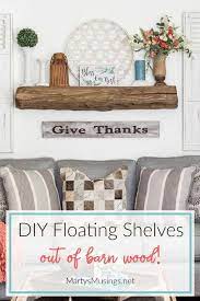 diy floating mantel build one out of