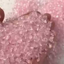 Pink Shimmer Glass Stones Vase Filler