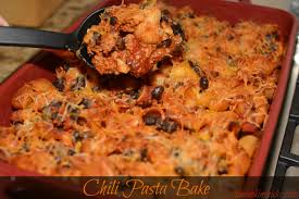 Warm, hearty, and always satisfying. Chili Pasta Bake The Cookin Chicks