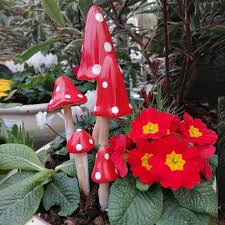 Tinkling Ceramic Mushrooms