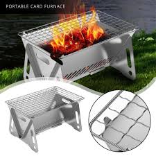 portable folding bbq grill stove
