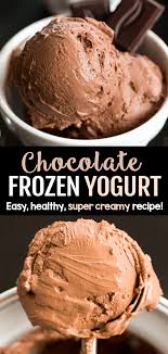 chocolate frozen yogurt creamy