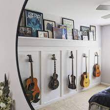 Guitar And Memorabilia Wall
