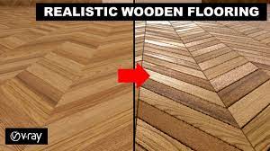 how to make realistic wooden flooring