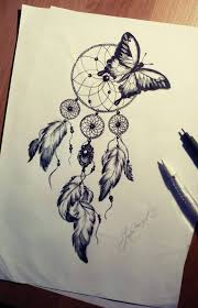 # atrapasueños, # mariposa, # pierna. Inspiracionesnoveleras Dreamcatcher Tattoo Fur Frauen Design Und Grosse Today Pin Dream Catcher Tattoo Design Dream Catcher Sketch Dream Catcher Tattoo