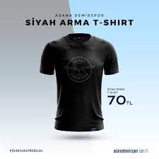 Siyah arma t-shirt Adana Demir... - Adana Demir Store