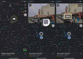 how to use apple maps street view