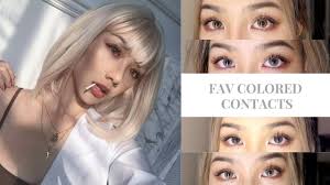 my fav colored contacts best contact