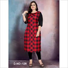 washable las red and black check