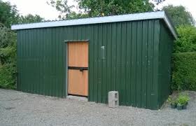 Garden Storage Shed From Steel Cladding