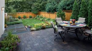 Use nature basic color to make it more natural and simpler with a combination of black, brown, and ash. Patio Design For Small Backyards Concrete Decorating Ideas Landscaping Ranch Style Homes Front Yard Backyard Diy My Patio Owlfies