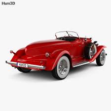 First time offered for public sale in four decades, this rare refer to parts list for the specific part numbers and quantities. Auburn 8 98 Boattail Speedster 1931 3d Model Vehicles On Hum3d